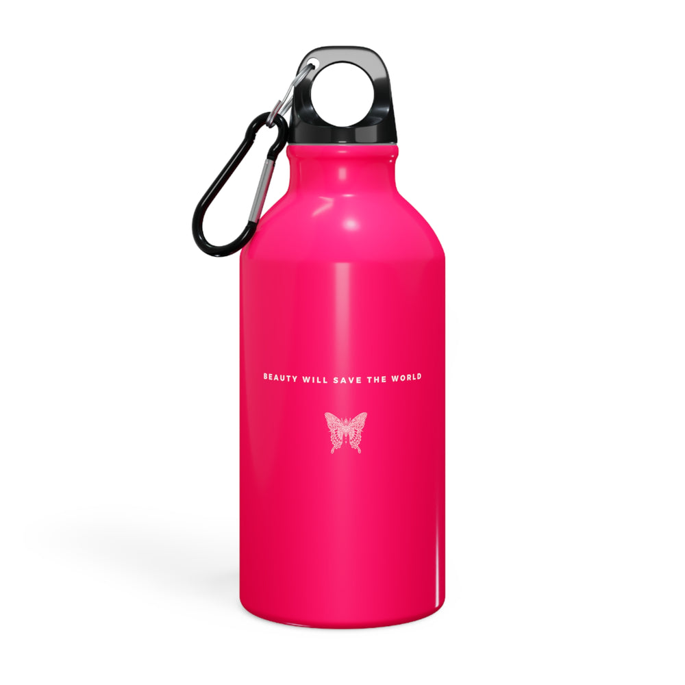 Neon Pink Sport Bottle | Motivational Print, Durable and BPA-Free