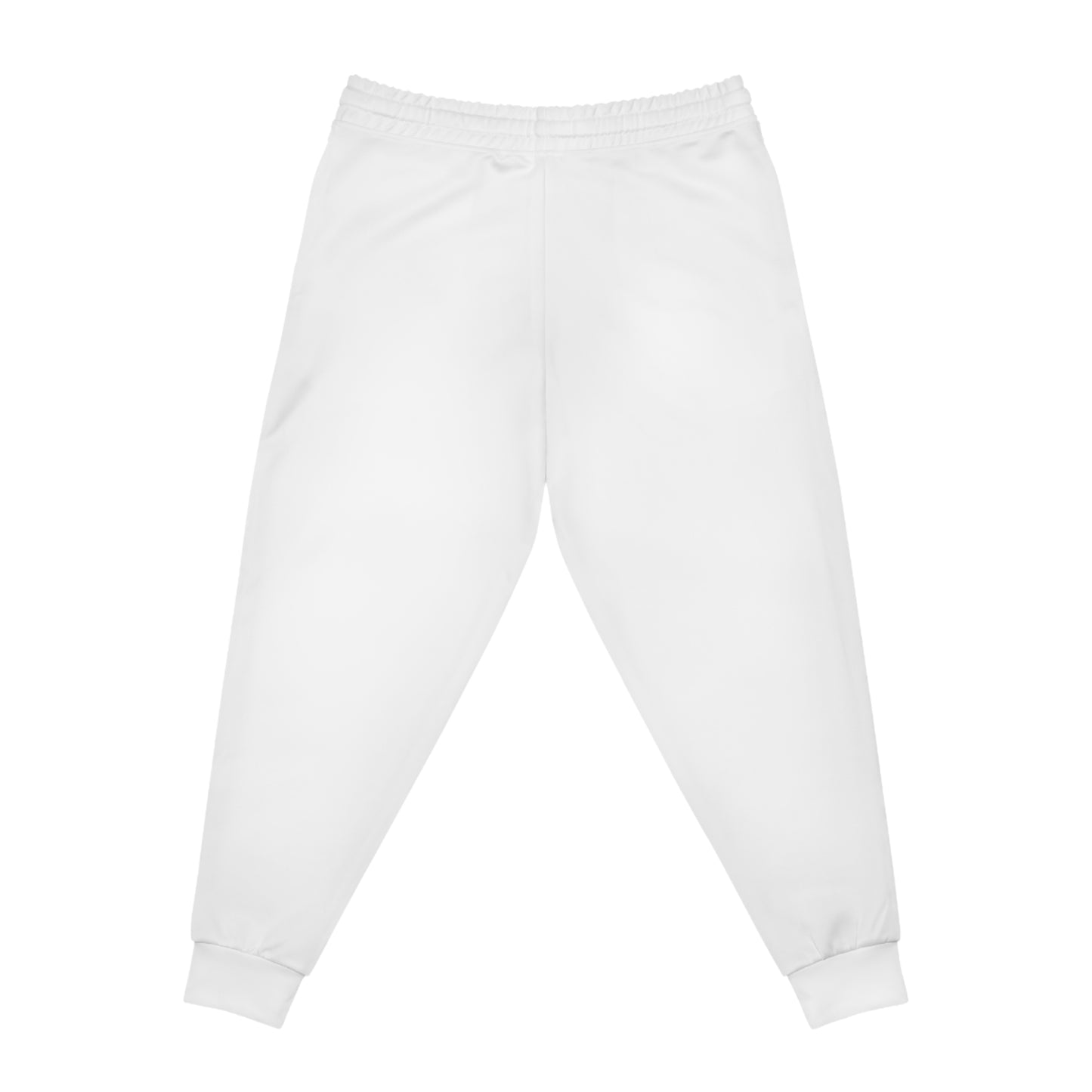 
                  
                    Phoebo White Joggers (AOP) with Black Print | Comfortable Activewear
                  
                