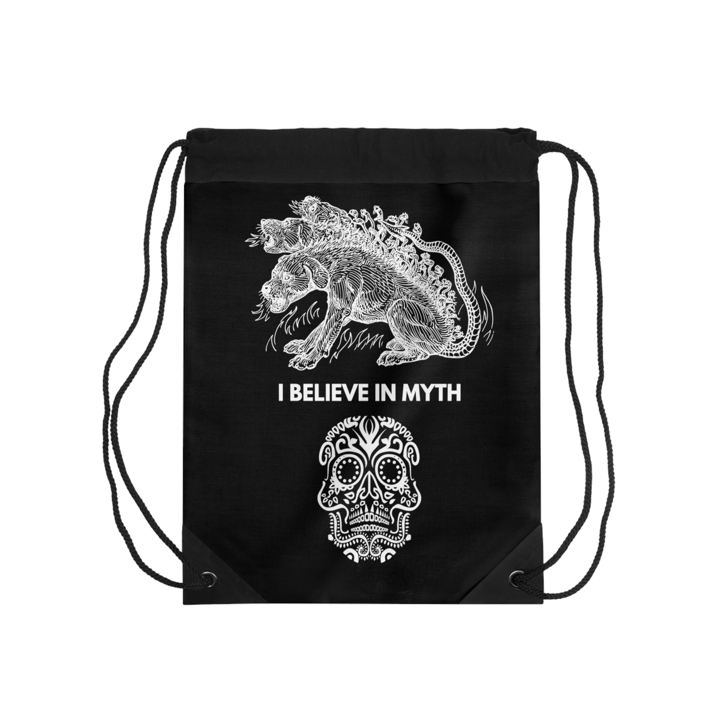 
                  
                    I believe in Myth | Inspirational Drawstring Bag
                  
                
