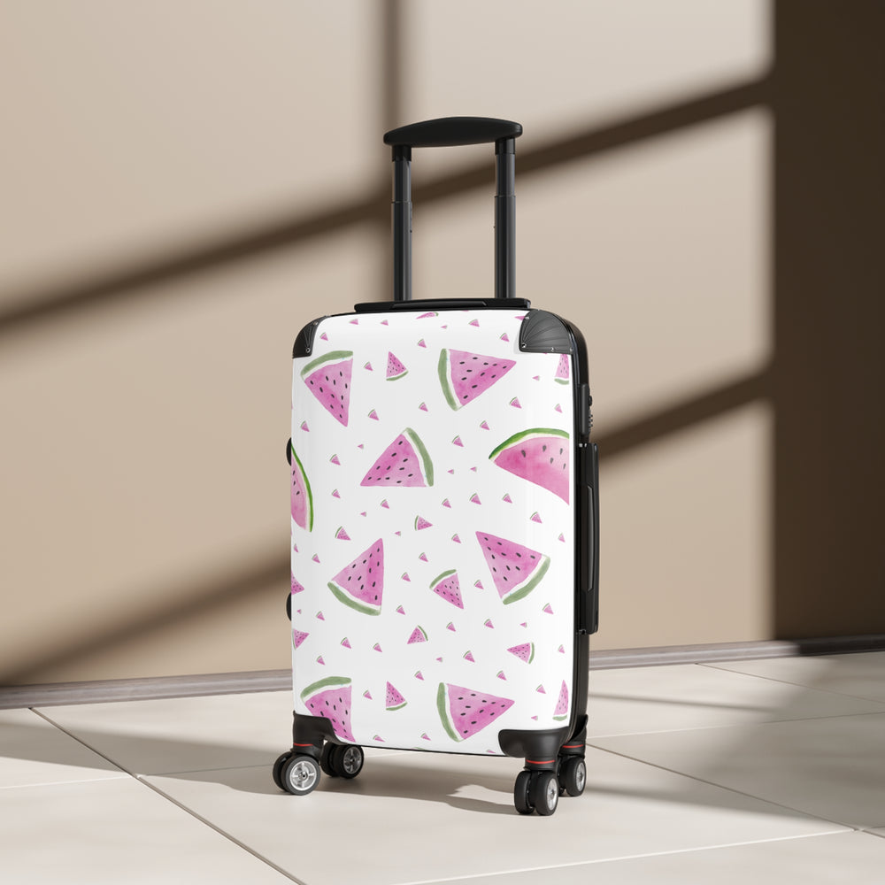 
                  
                    Watermelon Print White Suitcase | Fun & Stylish Luggage
                  
                