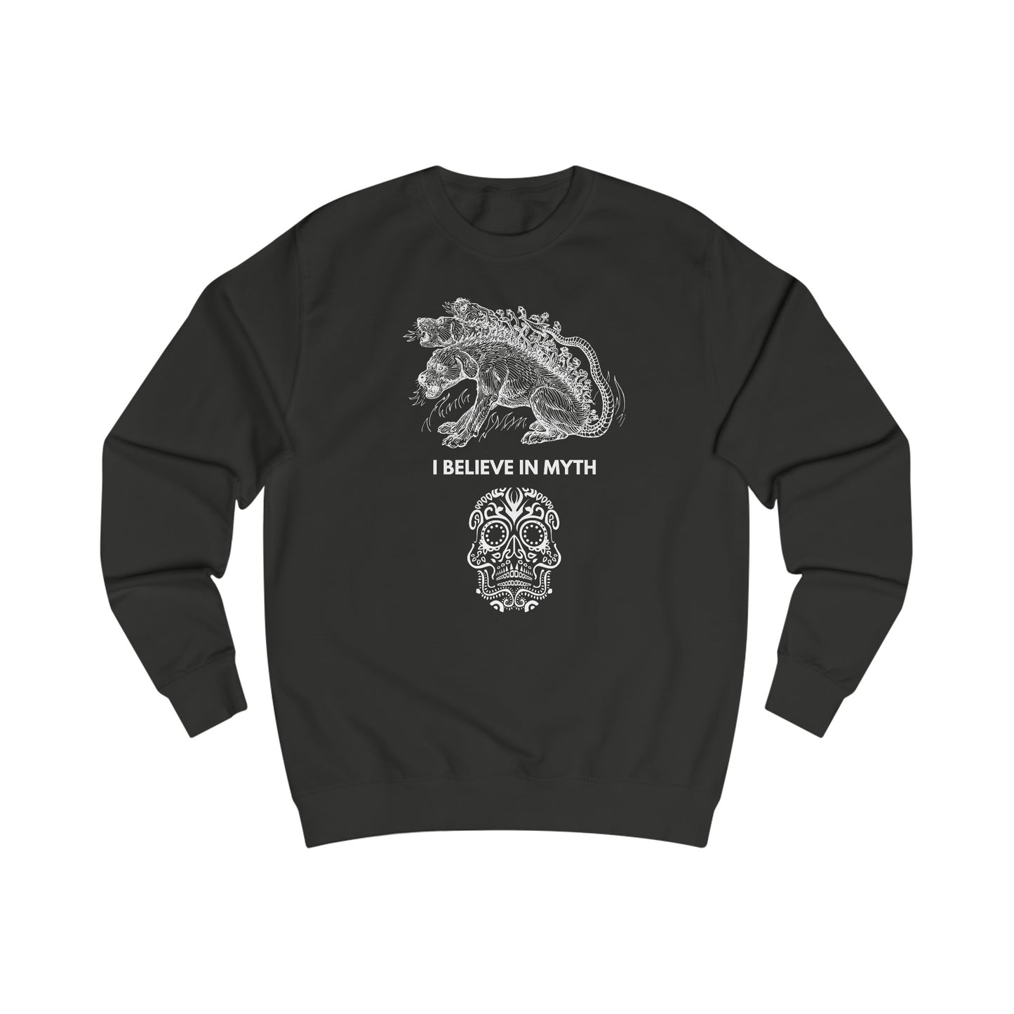 
                  
                    I Believe in Myth Unisex Sweatshirt | Mythical creature Print
                  
                
