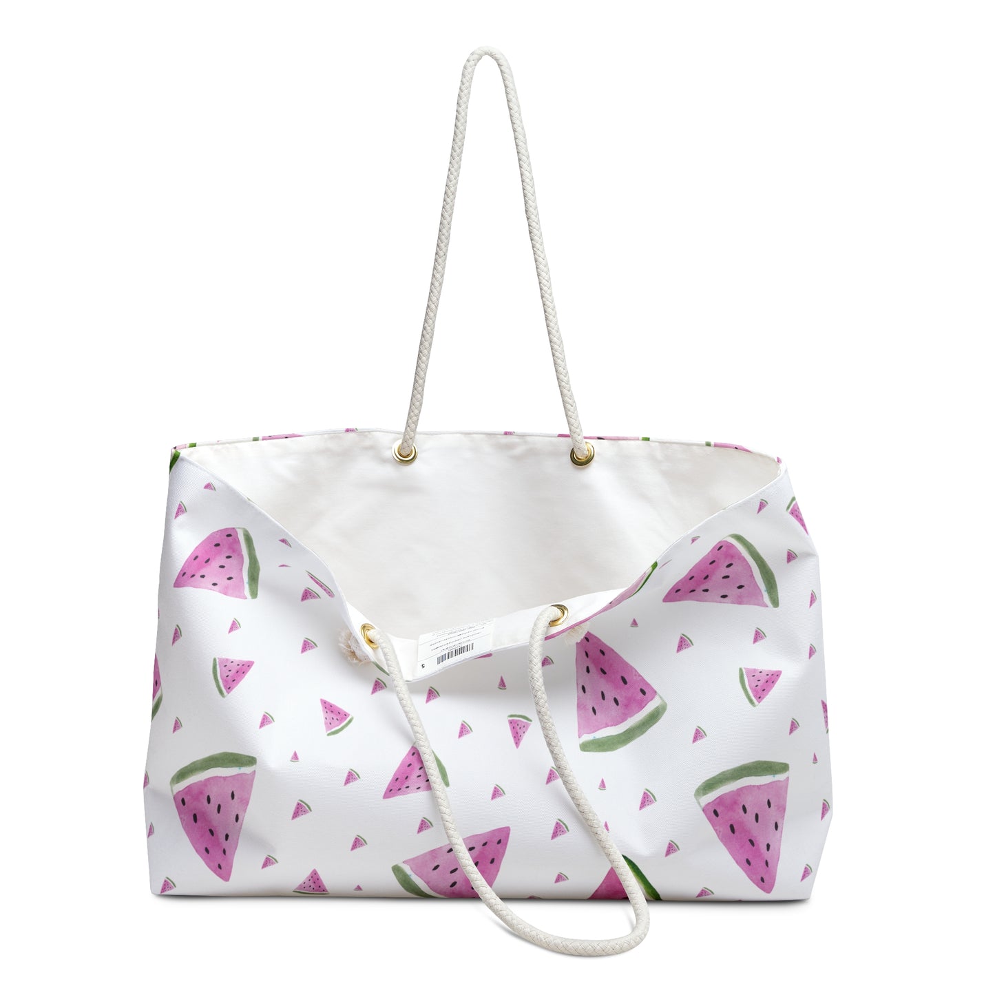 
                  
                    Watermelon White Weekender Bag | Stylish Travel Companion
                  
                