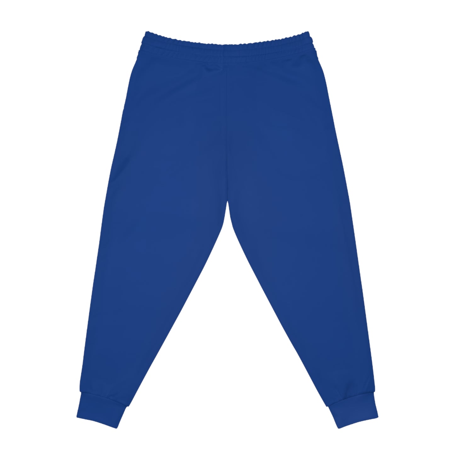 
                  
                    Blue Athletic Joggers | Comfortable and Stylish with White Drawstring
                  
                
