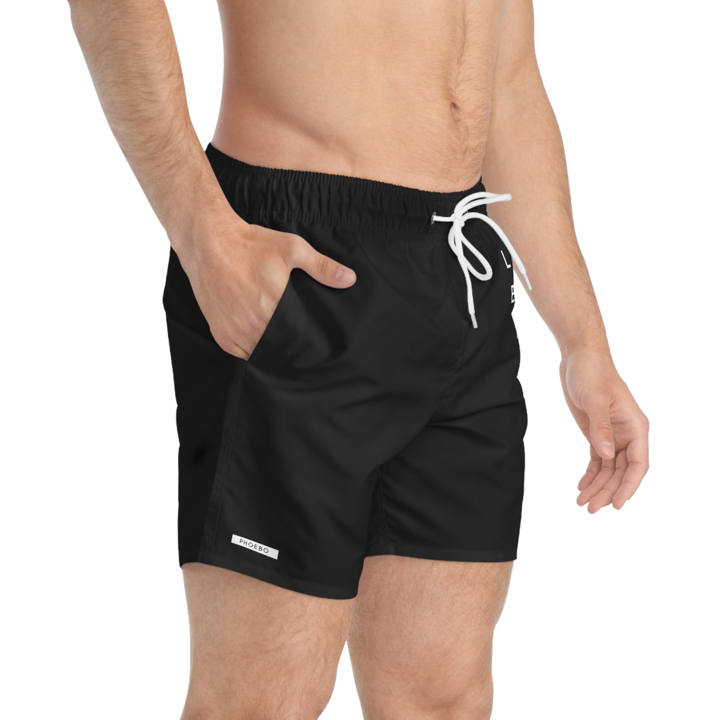 
                  
                    Classic Black Swim Trunks (AOP) | LEGENDARY Print
                  
                