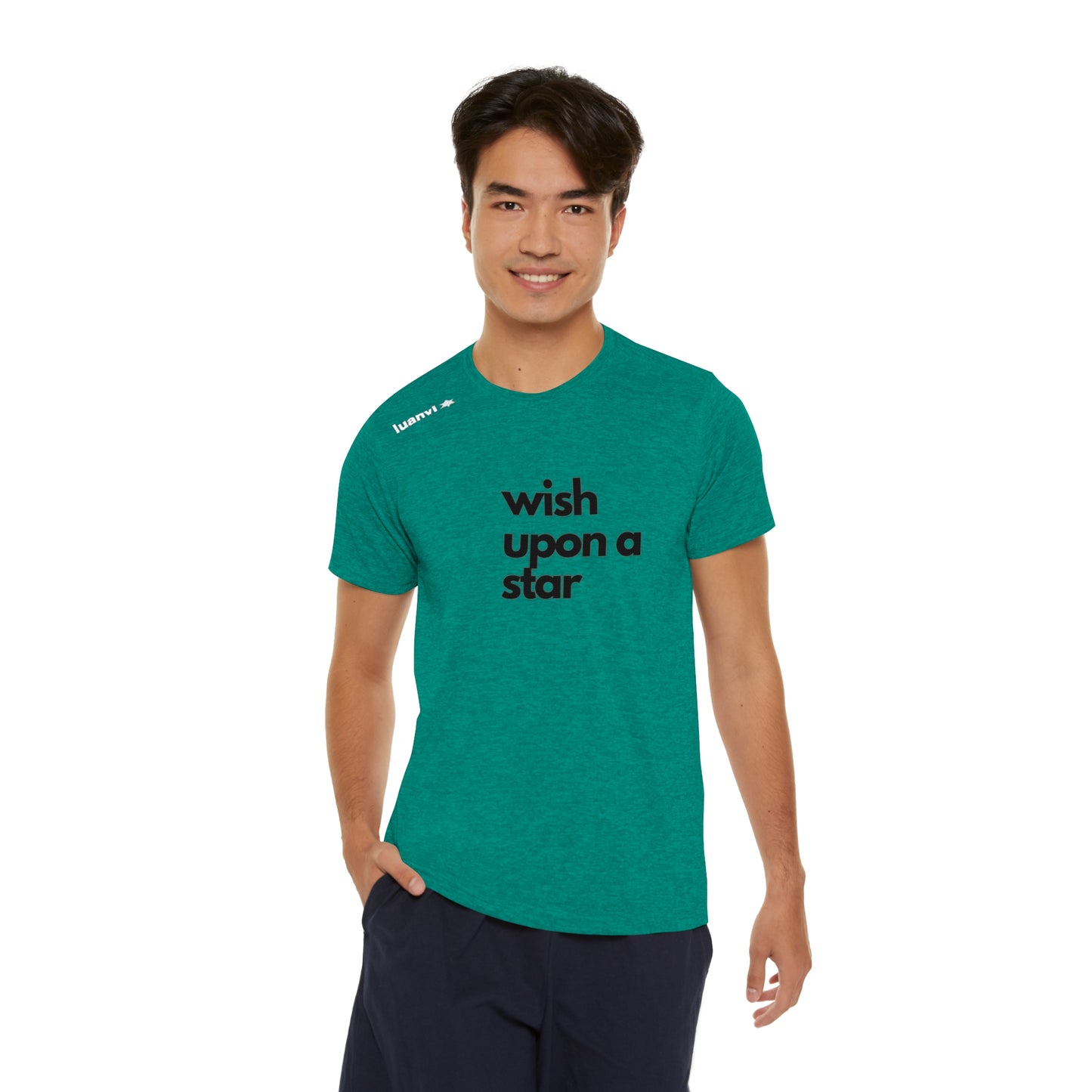 
                  
                    Men's Coral & Green Sports T-Shirt | Breathable Fabric for Active Performance
                  
                