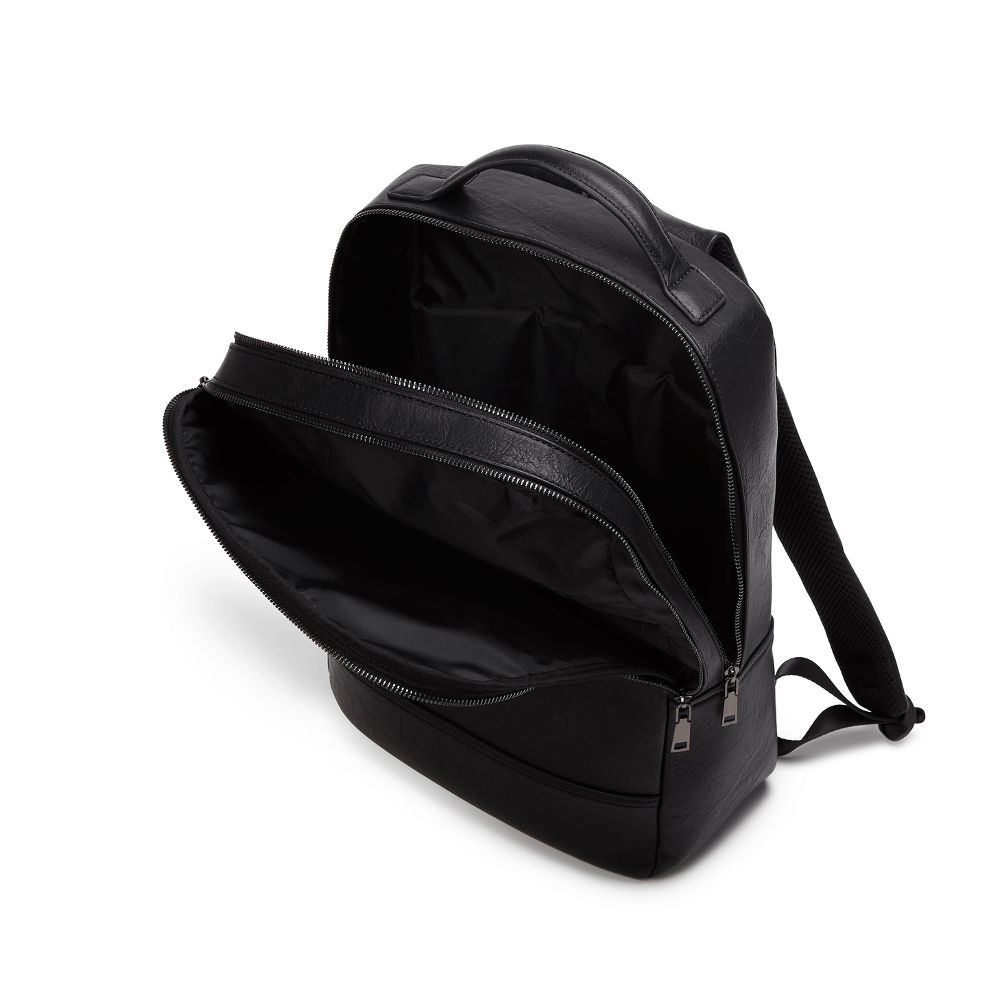 
                  
                    Black Unisex Vegan Laptop Backpack | Stylish & Eco-Friendly Backpack for Work and Travel
                  
                