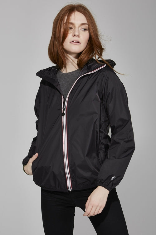 
                  
                    Women's Full Zip Packable Rain Jacket and Windbreaker
                  
                