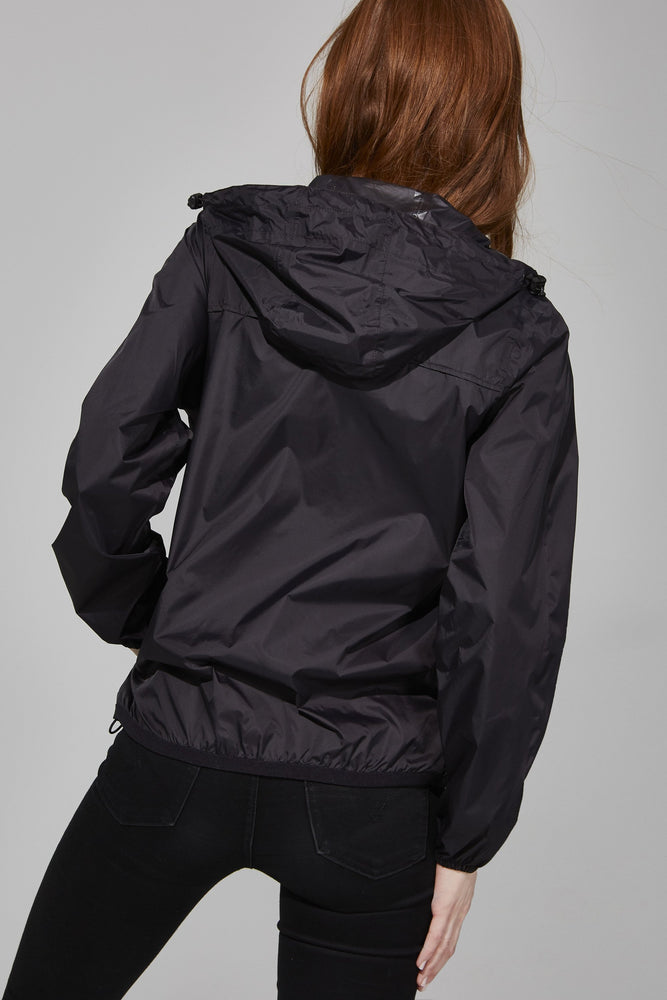 
                  
                    Women's Full Zip Packable Rain Jacket and Windbreaker
                  
                