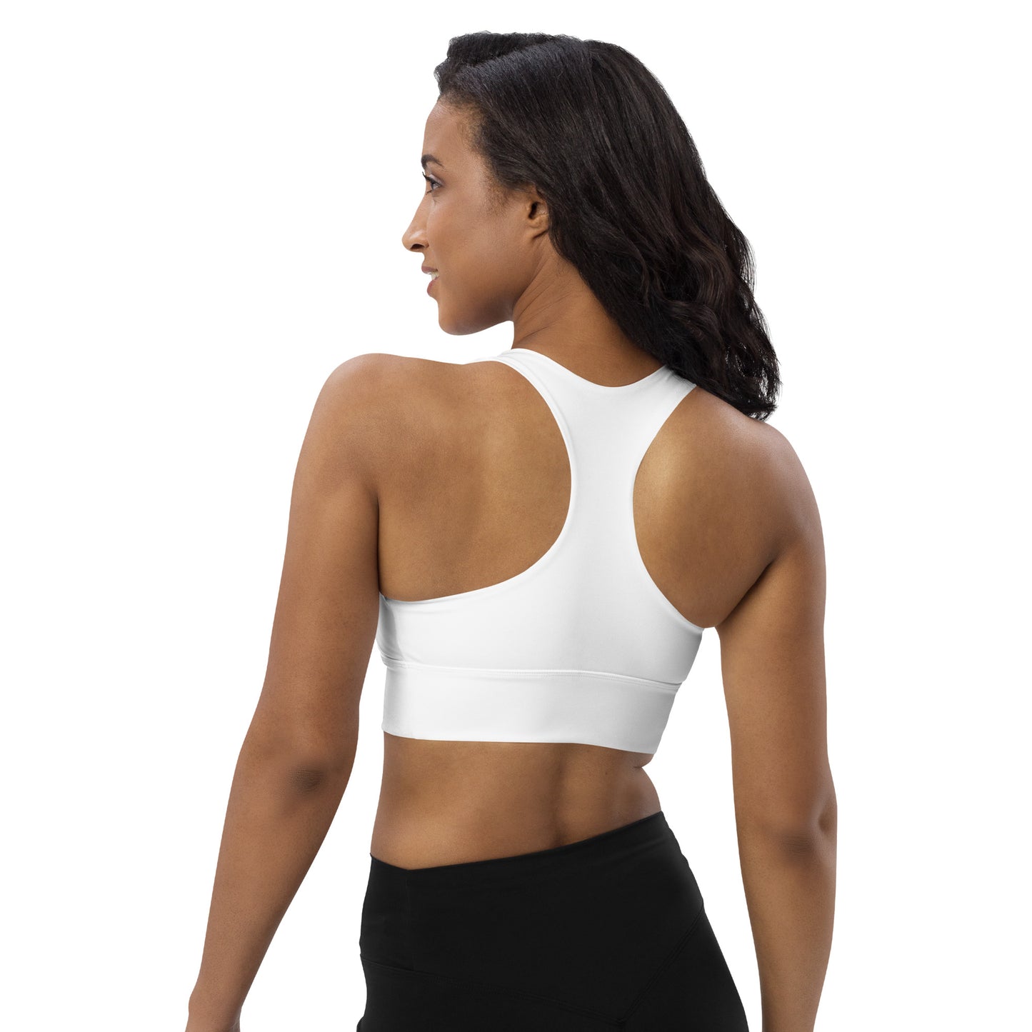 
                  
                    Longline Sports Bra | Supportive Design for Active Performance
                  
                