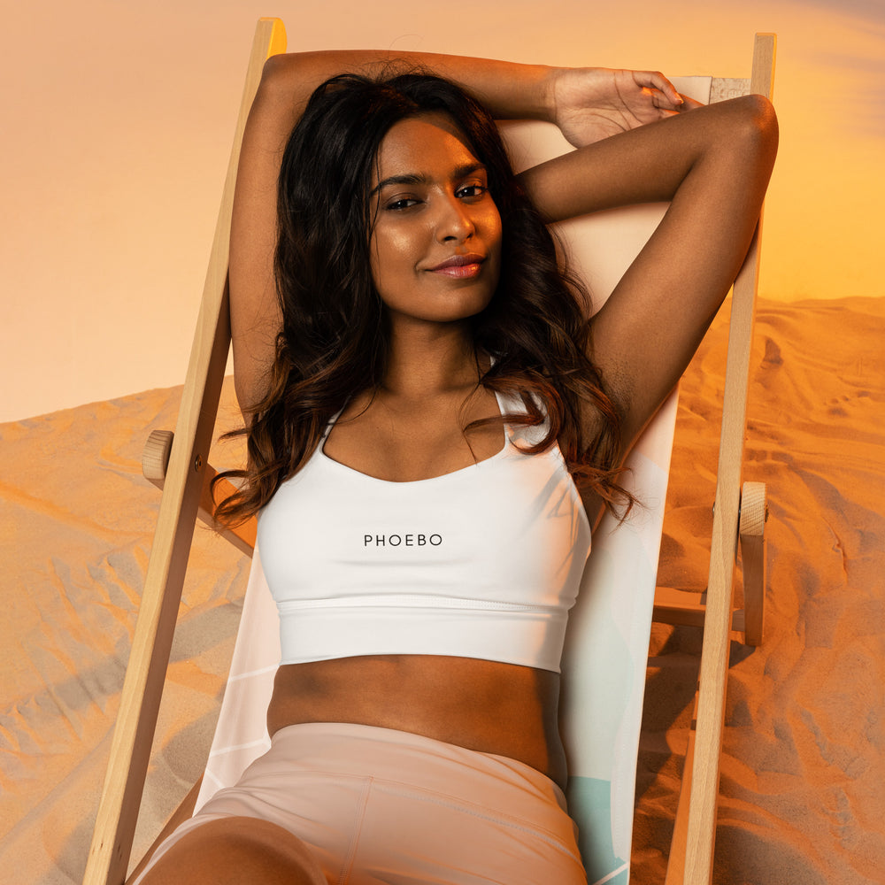 
                  
                    Longline Sports Bra | Supportive Design for Active Performance
                  
                