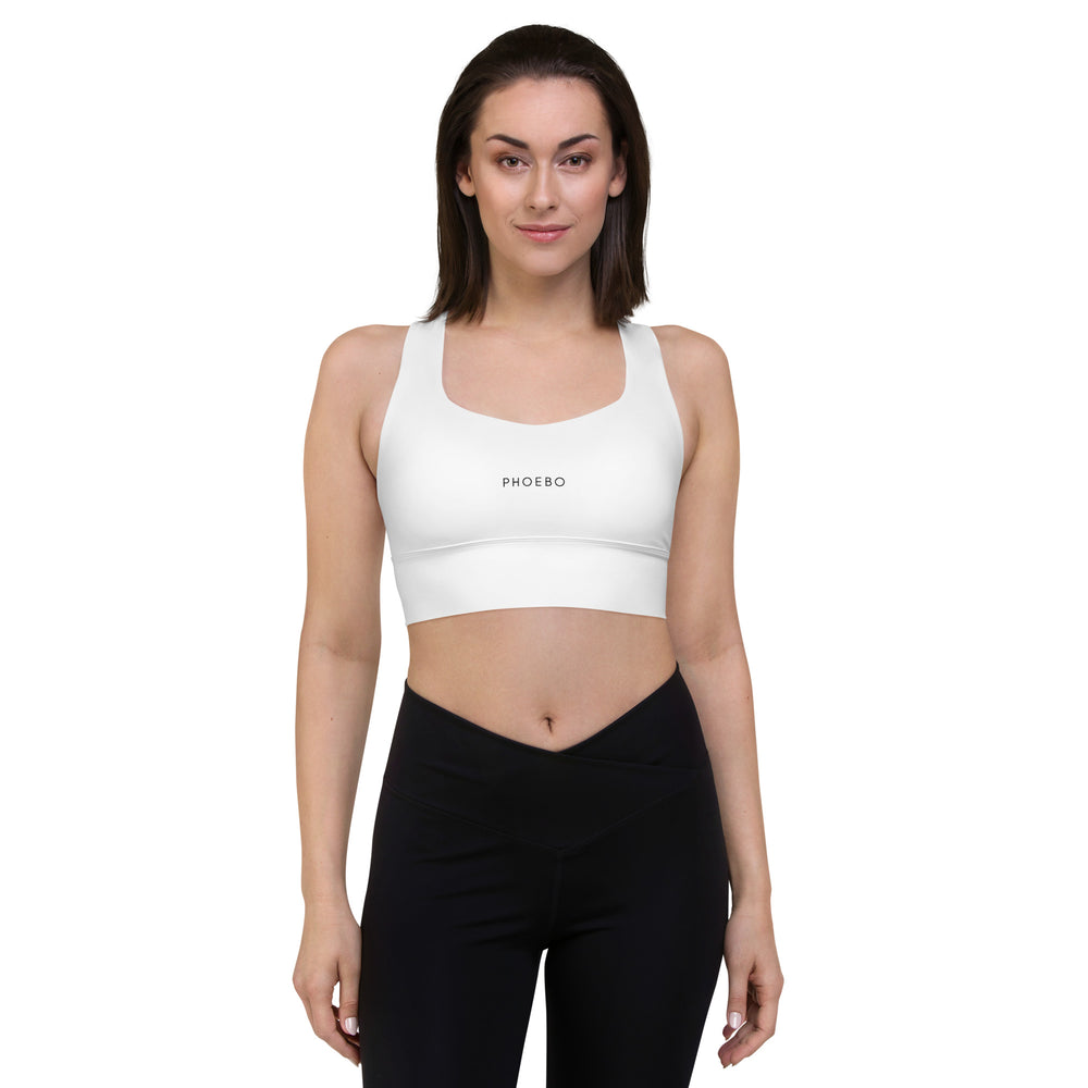 
                  
                    Longline Sports Bra | Supportive Design for Active Performance
                  
                