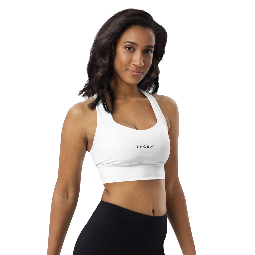 
                  
                    Longline Sports Bra | Supportive Design for Active Performance
                  
                