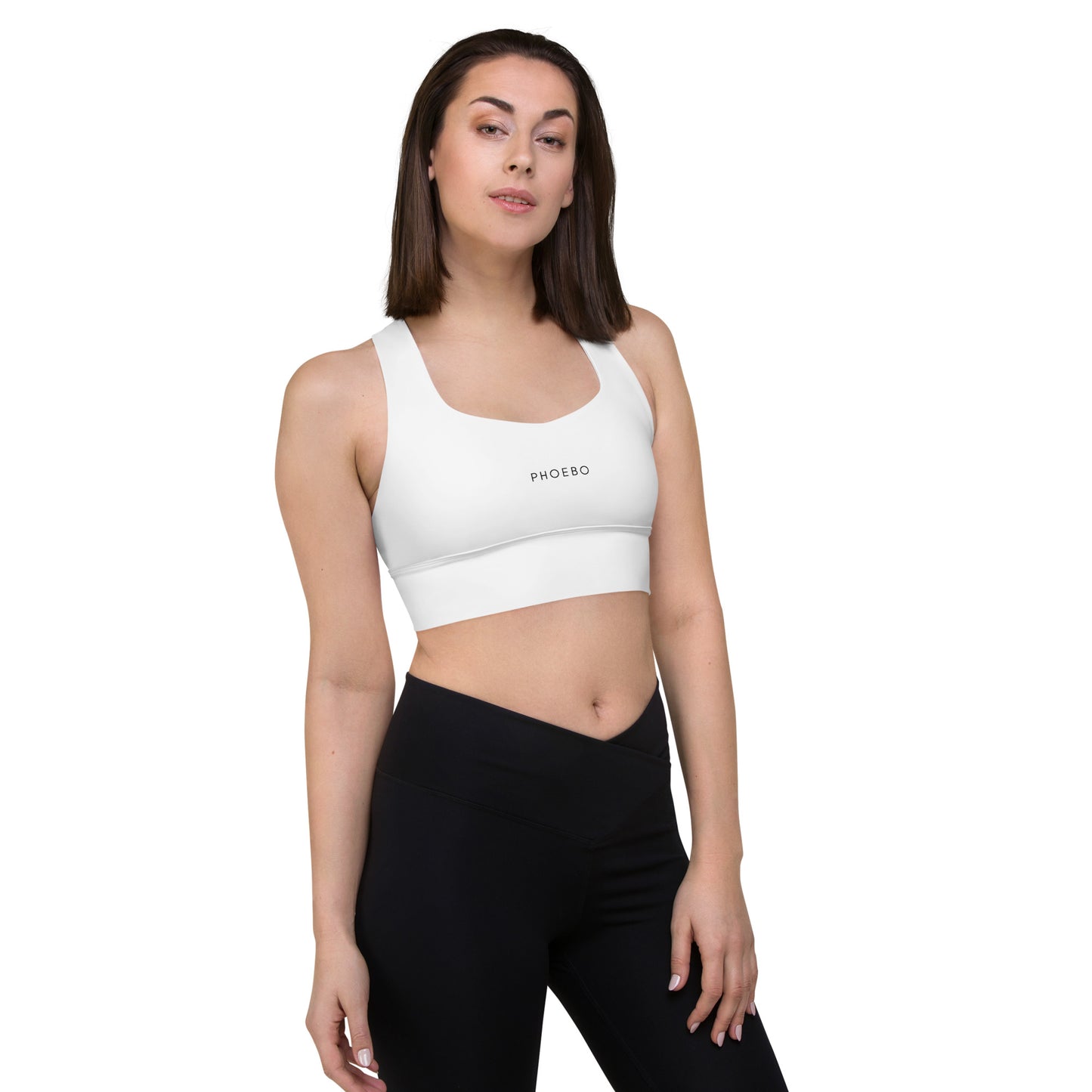 
                  
                    Longline Sports Bra | Supportive Design for Active Performance
                  
                