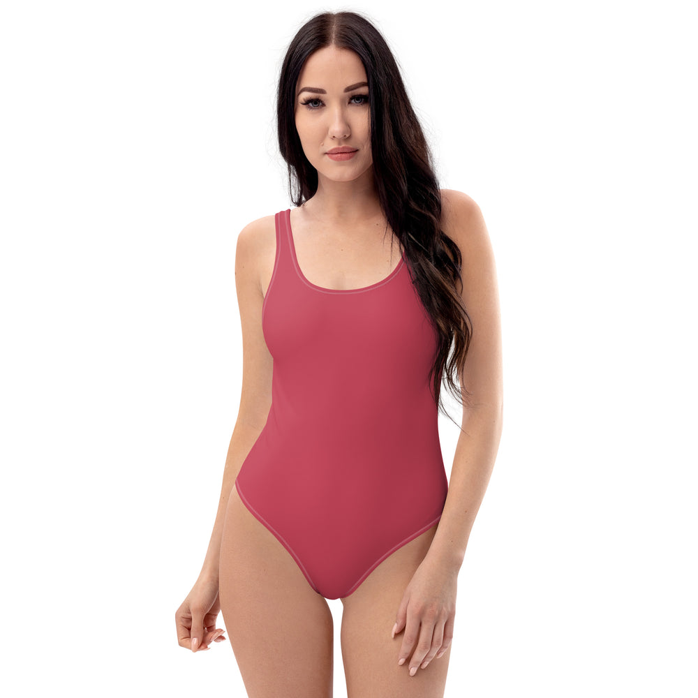 
                  
                    Pink One-Piece Swimsuit | Comfortable Swimwear for Poolside Fun
                  
                