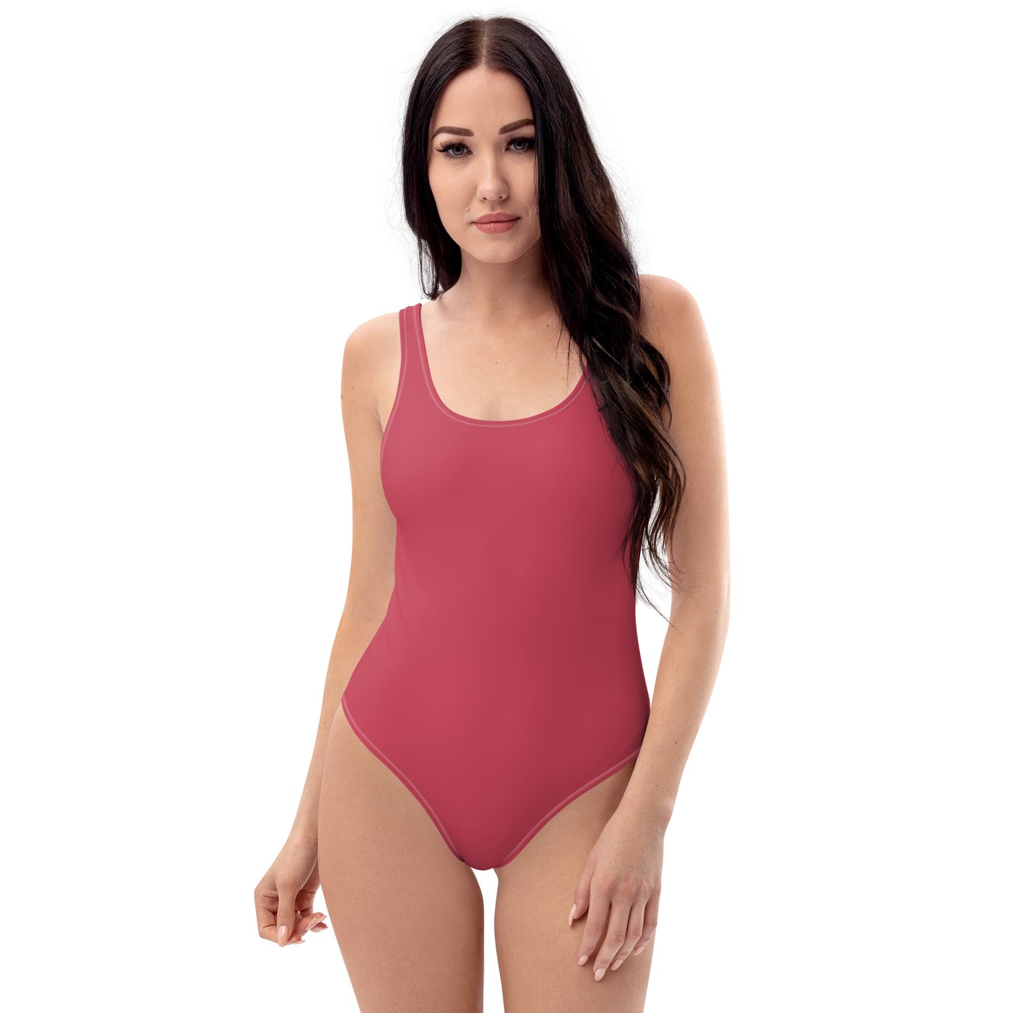 
                  
                    Pink One-Piece Swimsuit | Comfortable Swimwear for Poolside Fun
                  
                