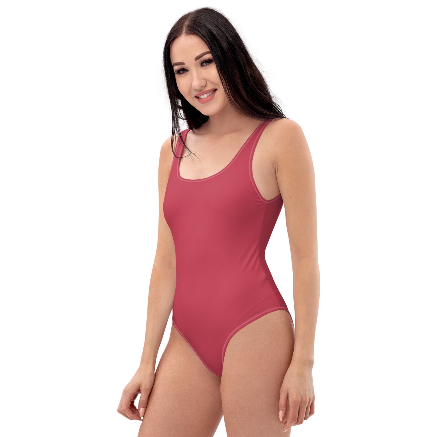 
                  
                    Pink One-Piece Swimsuit | Comfortable Swimwear for Poolside Fun
                  
                