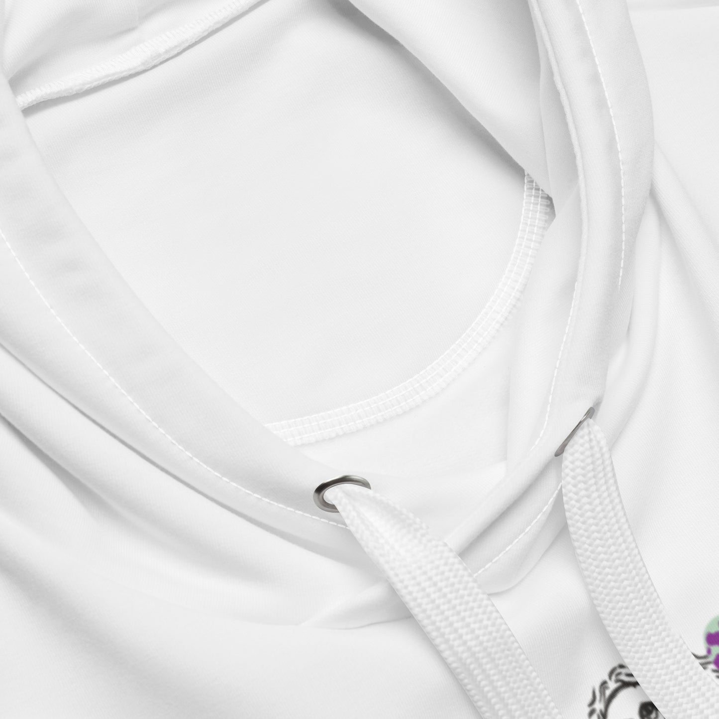 
                  
                    Theogony Classic Unisex White Hoodie | Jungle Animals Print
                  
                