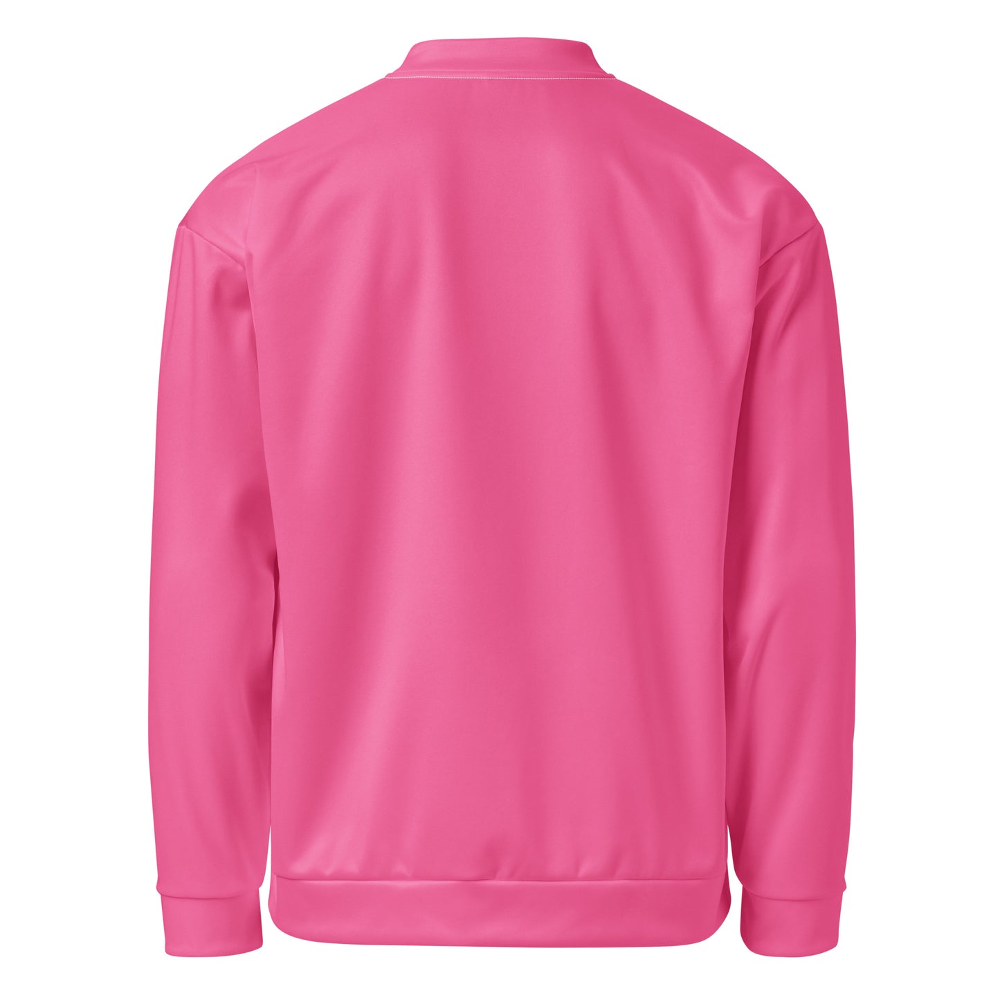 
                  
                    Vibrant Pink Unisex Bomber Jacket | Soft Fleece Lining
                  
                