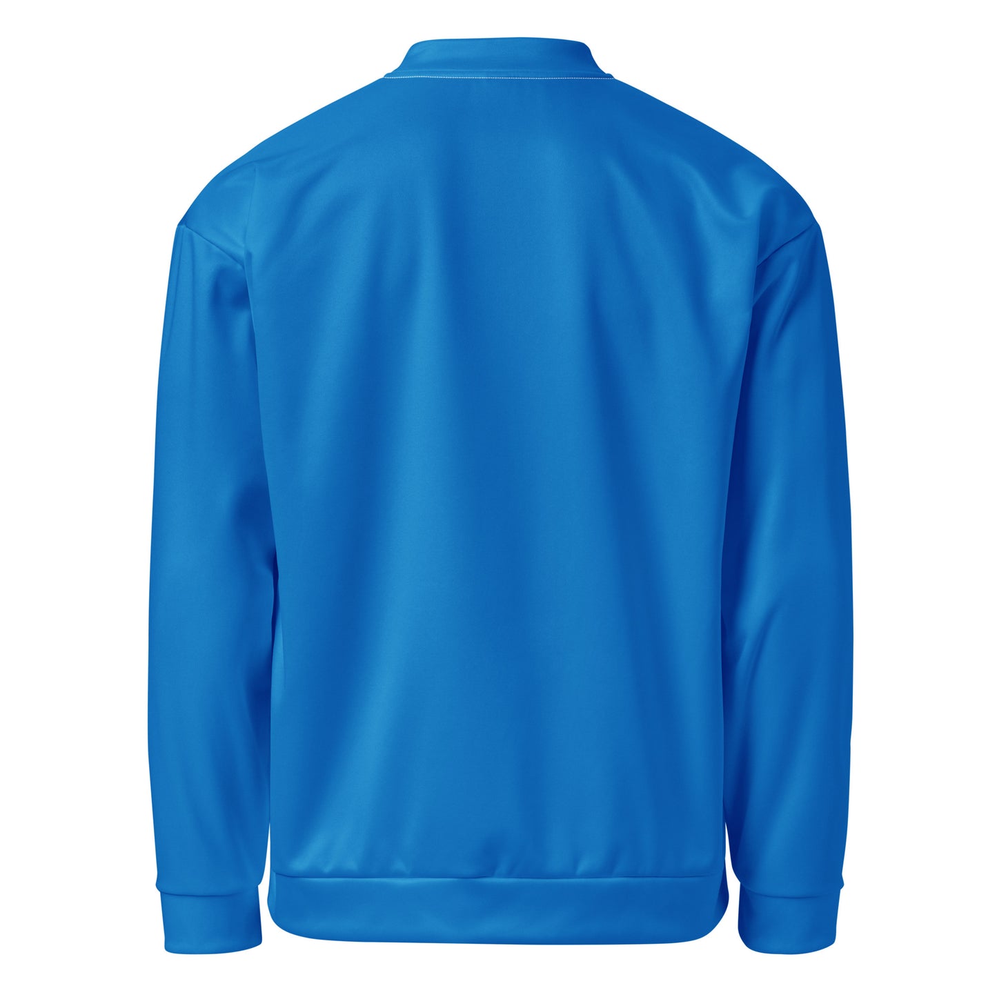 
                  
                    Vibrant Blue Unisex Bomber Jacket | Stylish and Trendy Outerwear
                  
                