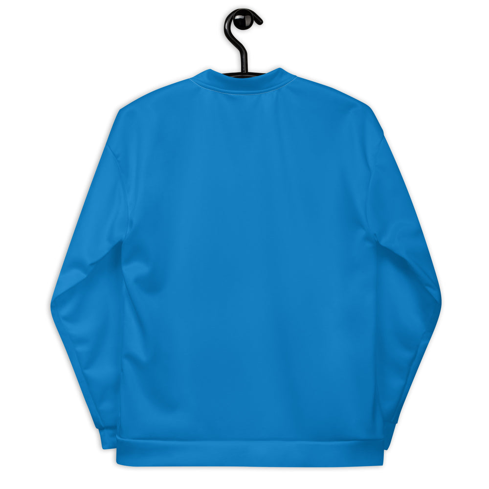 
                  
                    Vibrant Blue Unisex Bomber Jacket | Stylish and Trendy Outerwear
                  
                