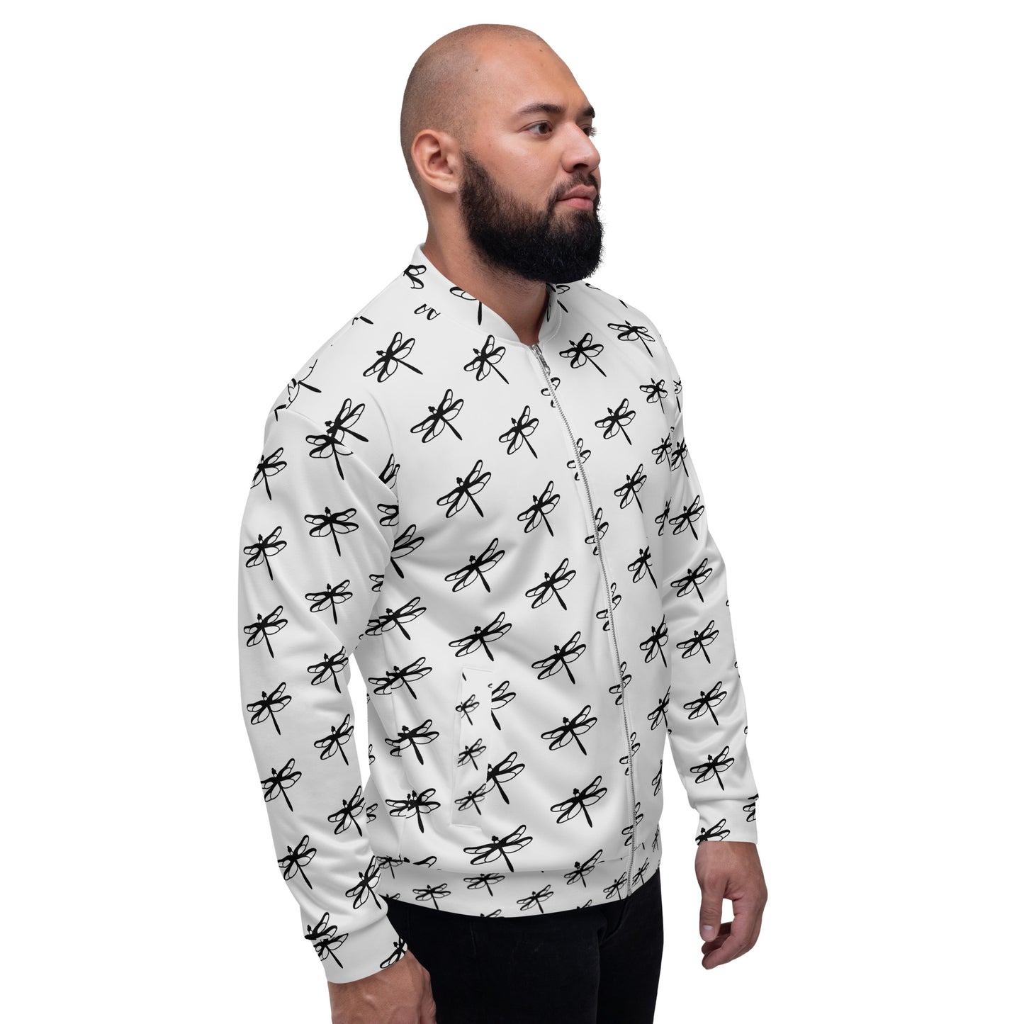 
                  
                    Trendy Bomber Jacket with Black Print | Stylish Outerwear for Any Occasion
                  
                