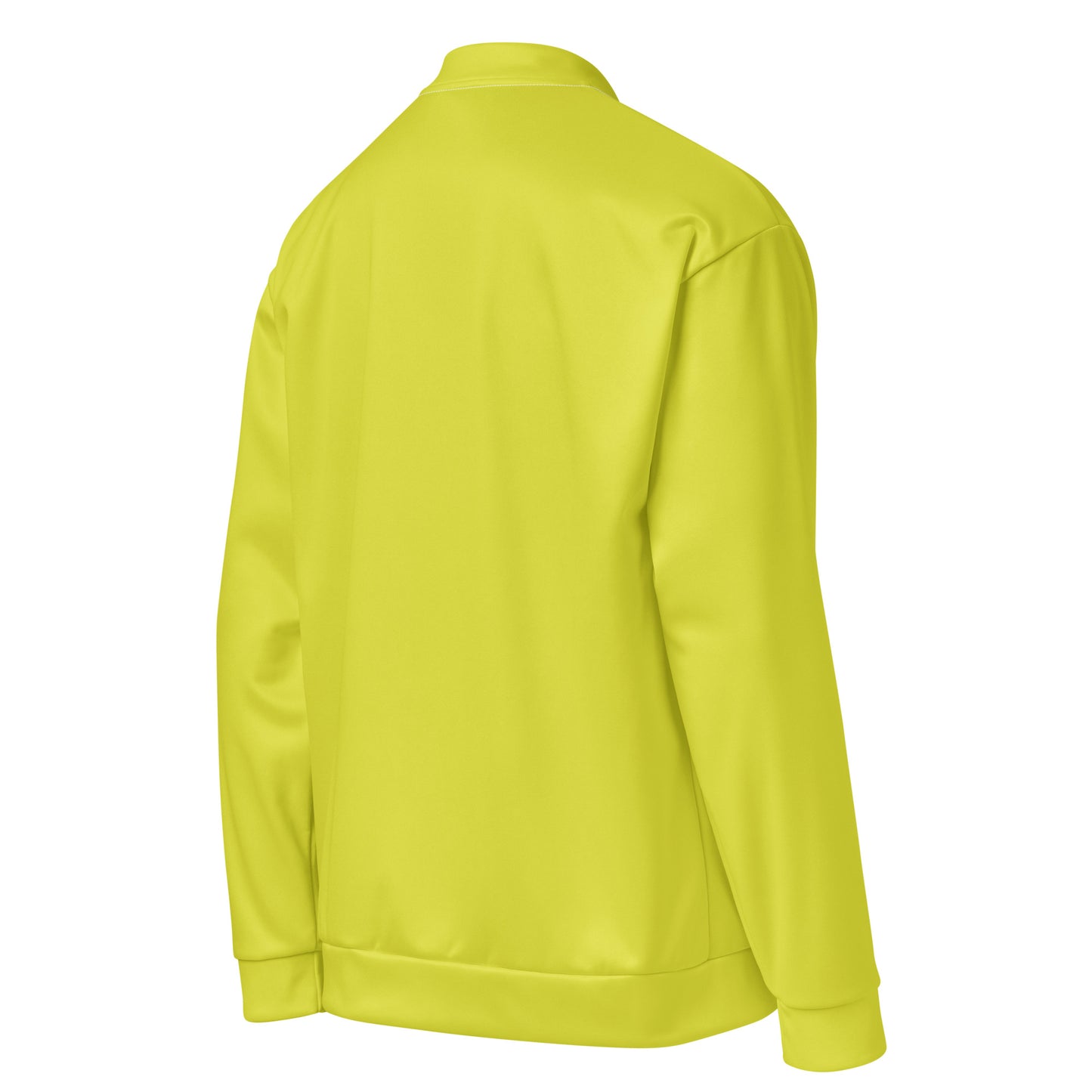 
                  
                    Vibrant Yellow Unisex Bomber Jacket | Stylish Fleece Lining
                  
                