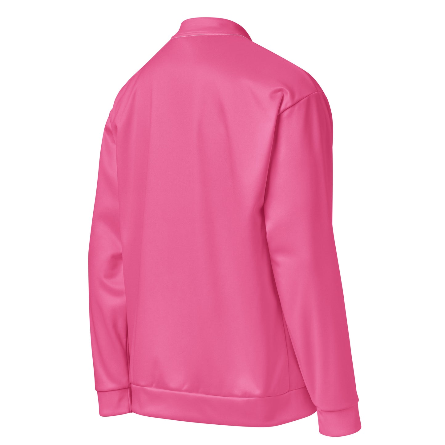 
                  
                    Vibrant Pink Unisex Bomber Jacket | Soft Fleece Lining
                  
                