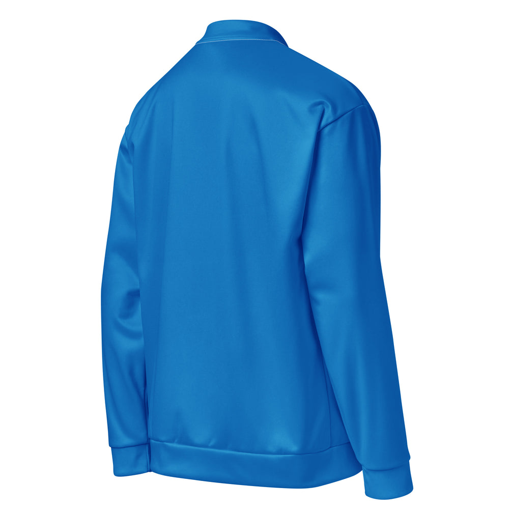 
                  
                    Vibrant Blue Unisex Bomber Jacket | Stylish and Trendy Outerwear
                  
                