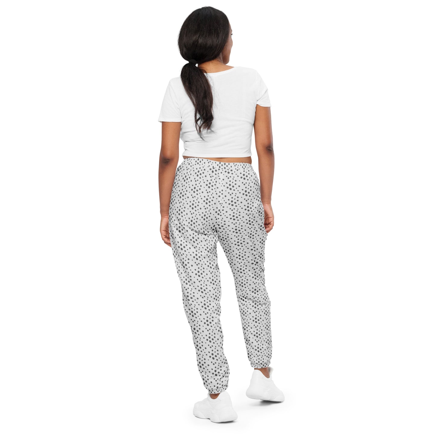 
                  
                    Trendy Unisex track pants | Black & White Print
                  
                