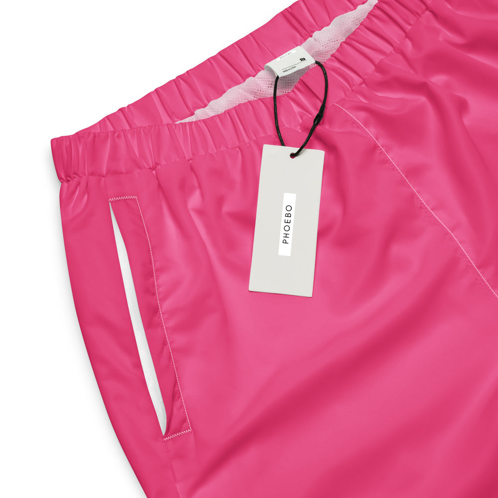 
                  
                    Vibrant Pink Unisex Track Pants | Trendy and Edgy Activewear
                  
                