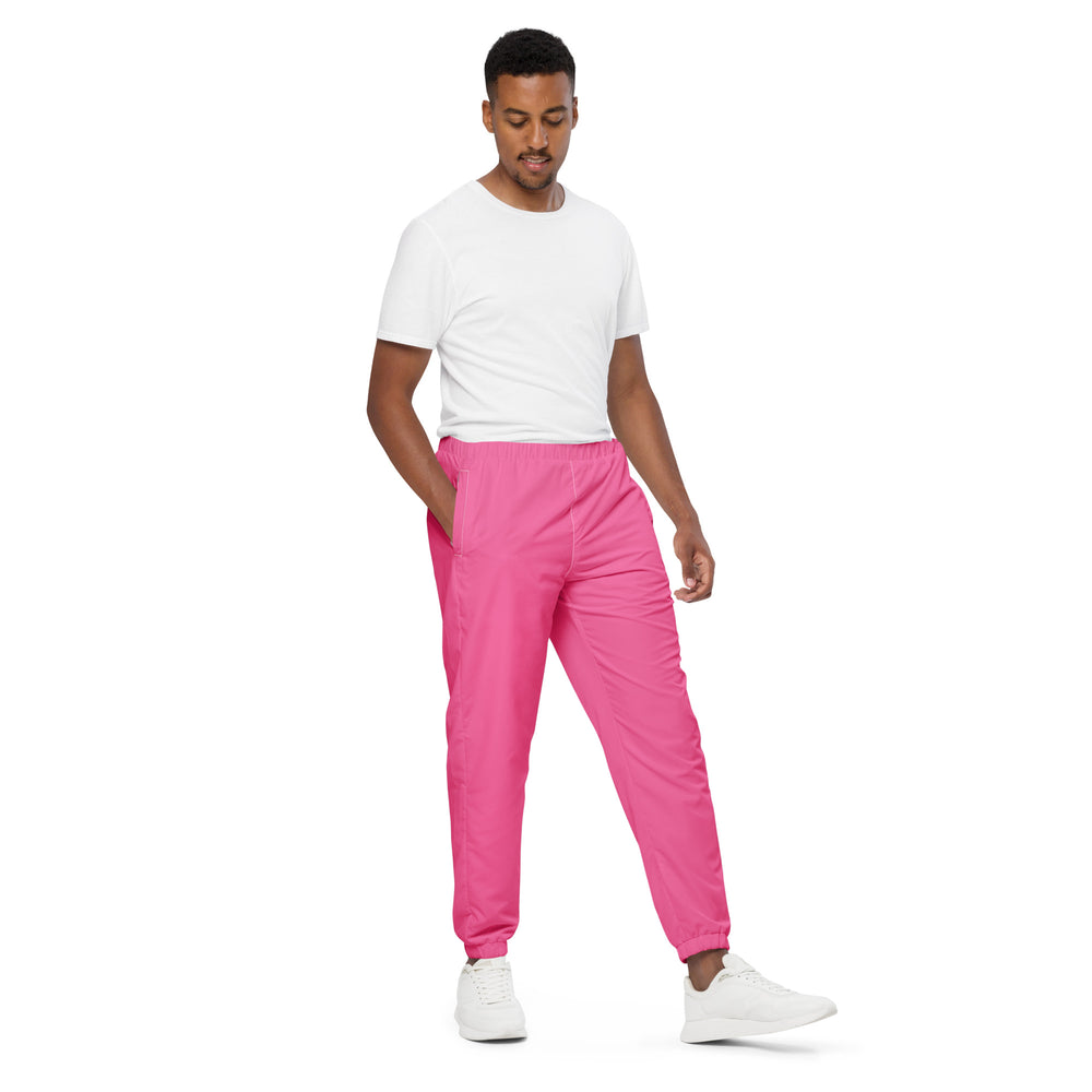 
                  
                    Vibrant Pink Unisex Track Pants | Trendy and Edgy Activewear
                  
                