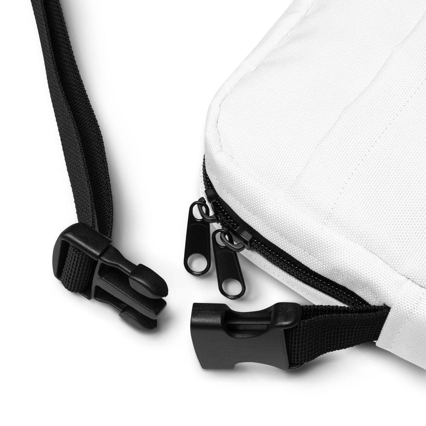 
                  
                    White Utility crossbody bag | Black Phoebo Print
                  
                