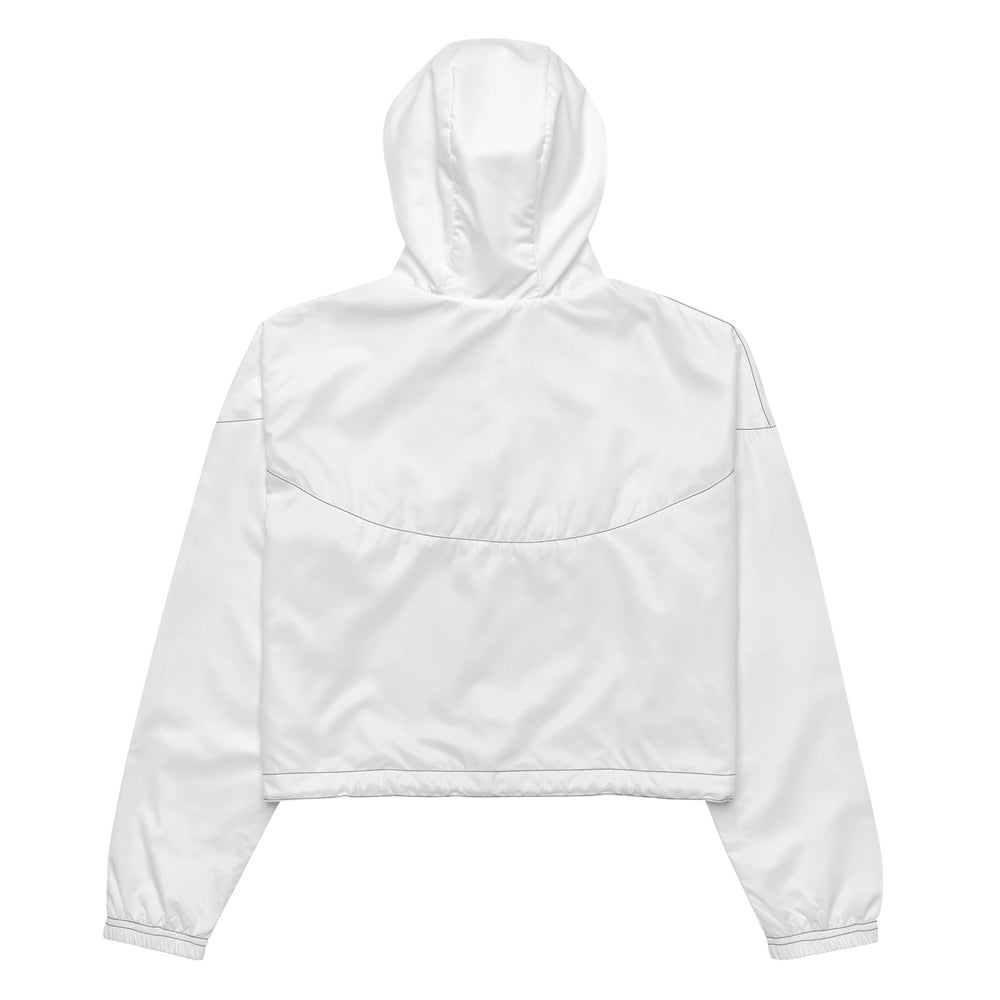 
                  
                    White Women’s Cropped Windbreaker | Stylish and Lightweight Outerwear
                  
                