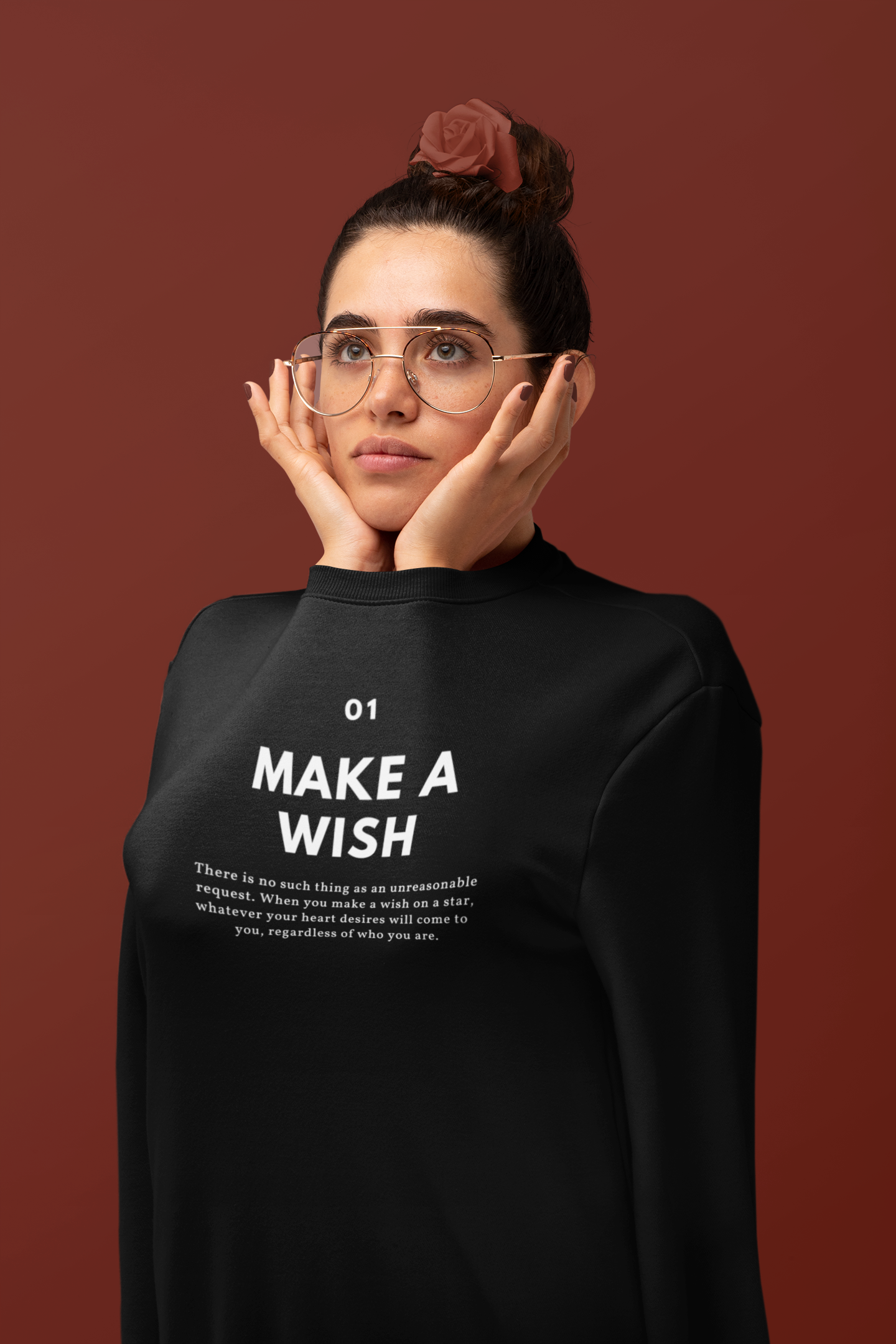 
                  
                    Make A Wish Black Unisex Sweatshirt | Cozy, Stylish Outerwear for All Seasons
                  
                