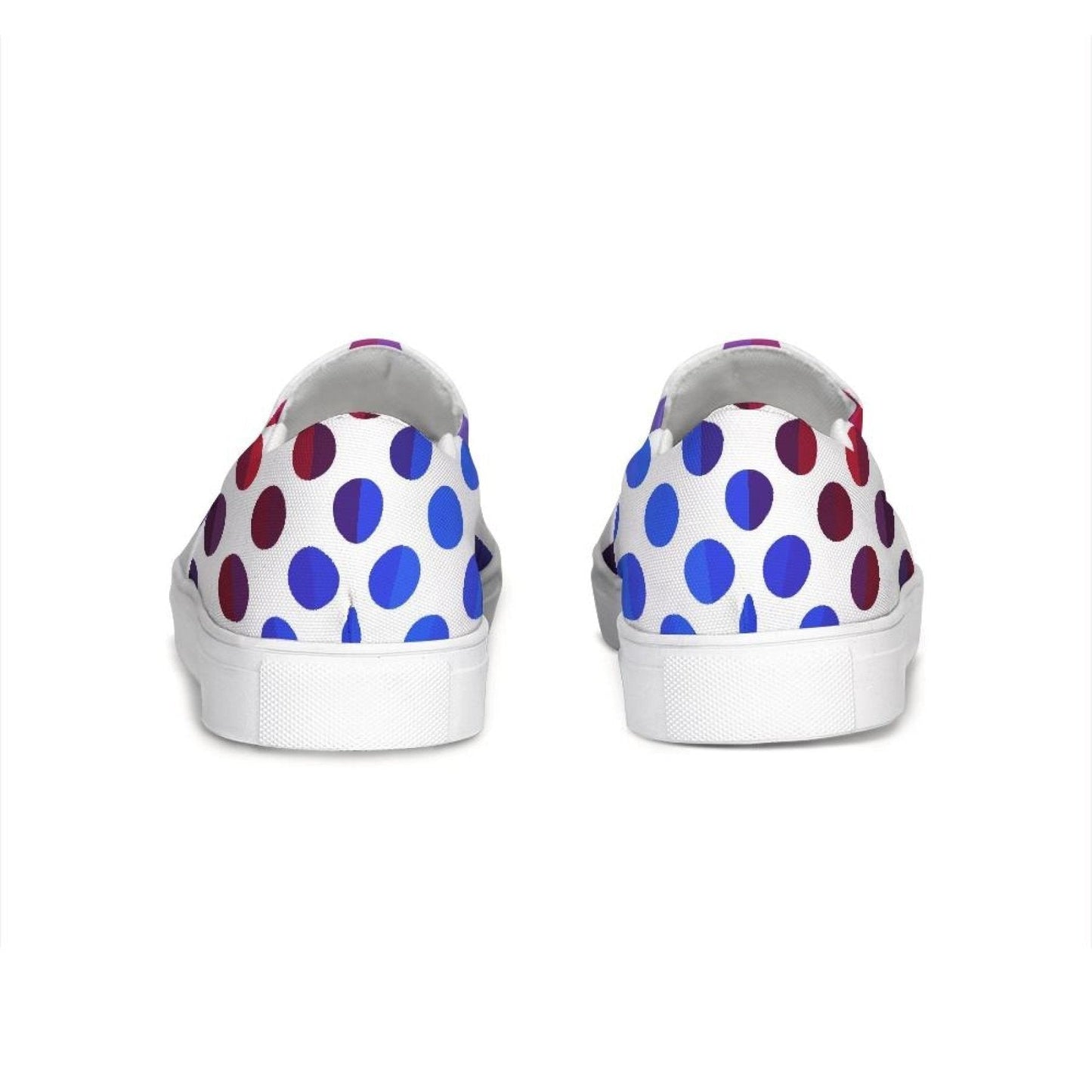 
                  
                    Athletic Sneakers | Low Cut Polka Dot Canvas Slip-on Sports Shoes
                  
                