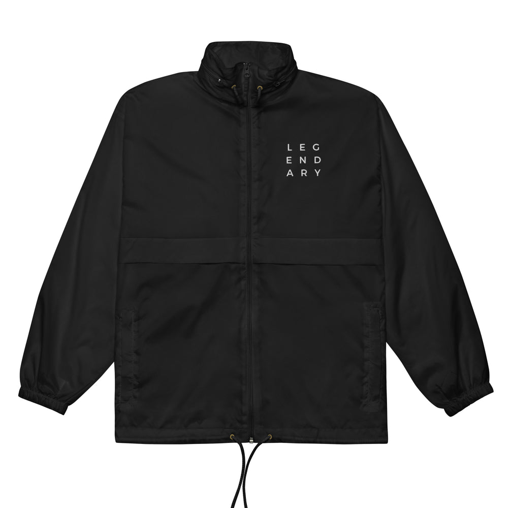 
                  
                    Legendary Black windbreaker | Water-repellent
                  
                