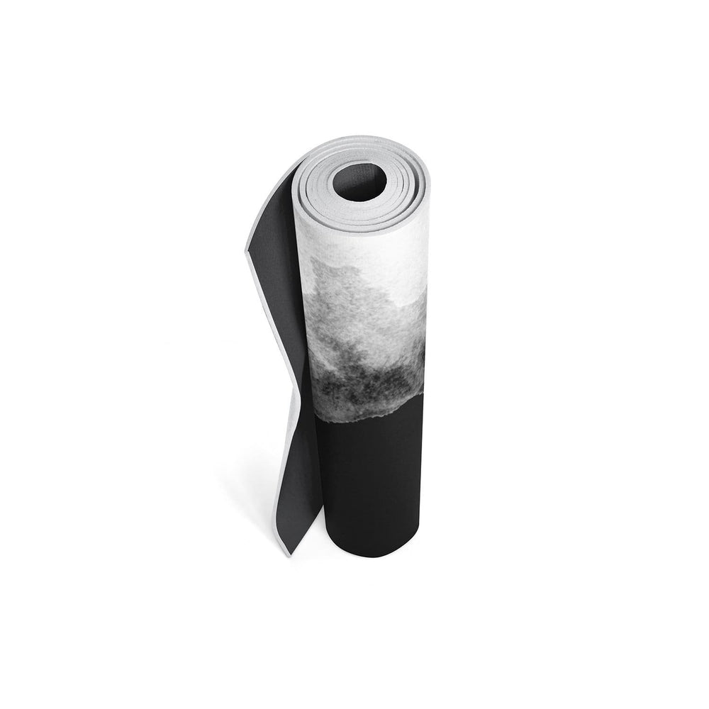 
                  
                    Black & white Yoga Mat NAMASTE | Non-Slip Mat for Comfort and Stability
                  
                