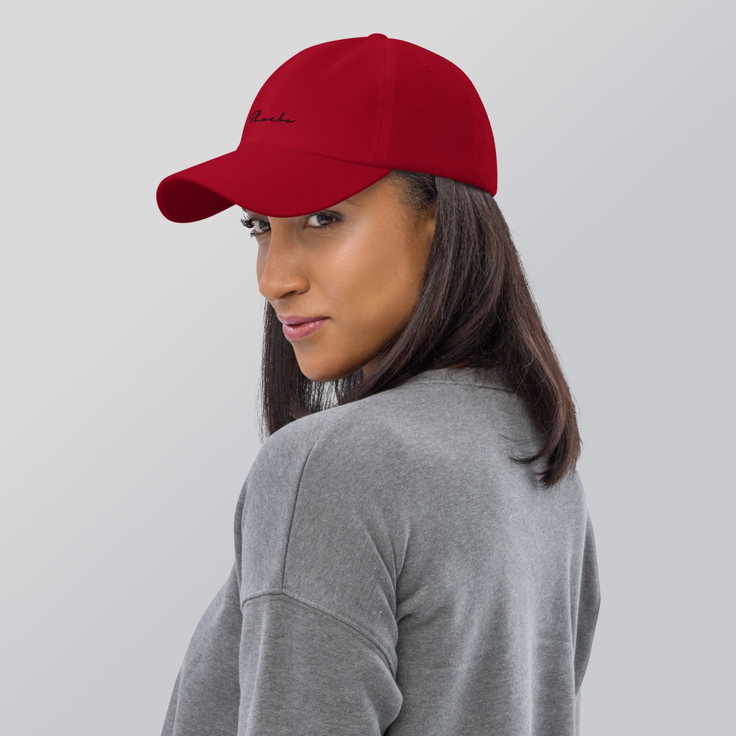 
                  
                    Phoebo Red Hat with Print | Bold Red for Everyday Wear
                  
                
