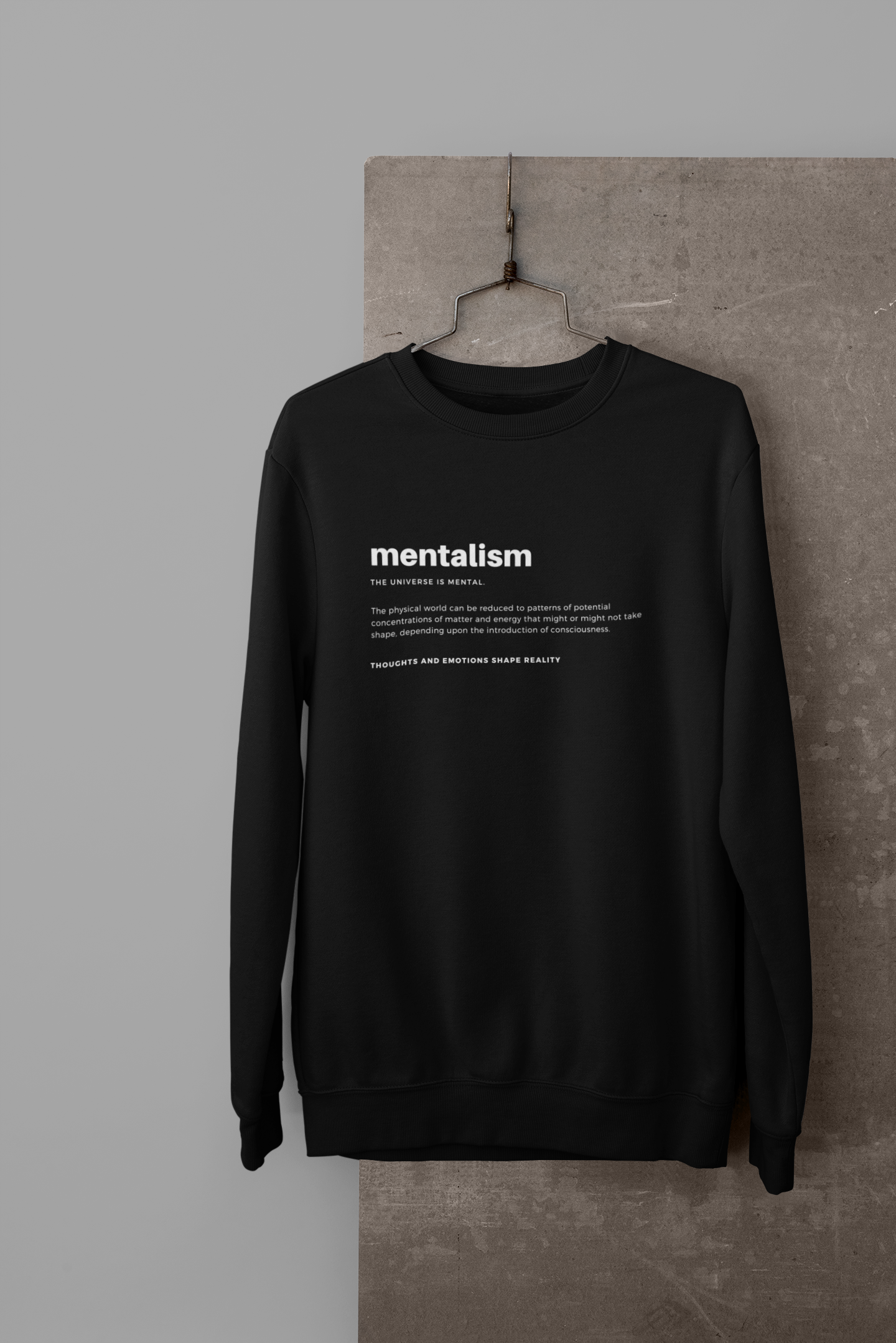 
                  
                    Superstition Black Unisex organic sweatshirt | Superstition Print
                  
                