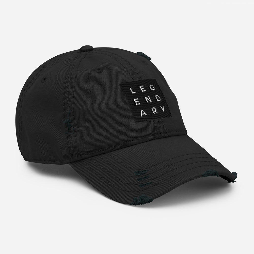 
                  
                    Legendary Black Distressed Hat | Where Fashion Meets Attitude
                  
                