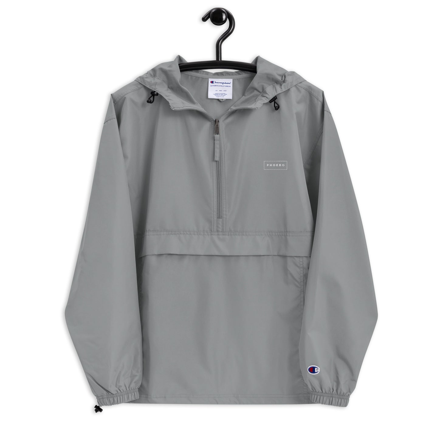 
                  
                    Embroidered Champion Packable Jacket
                  
                