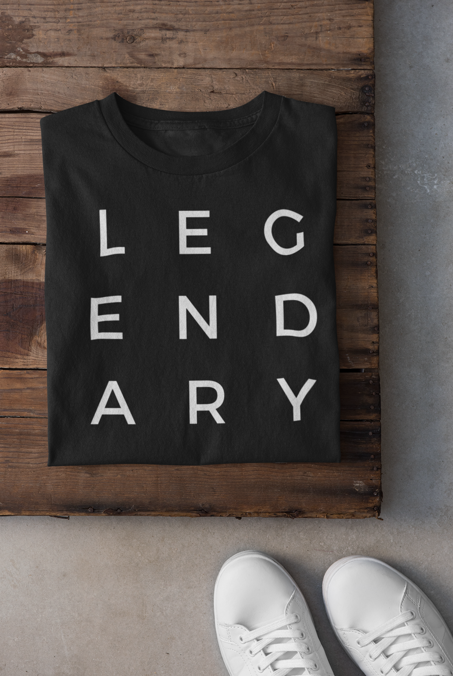 
                  
                    Legendary | Black Unisex Long Sleeve Tee
                  
                