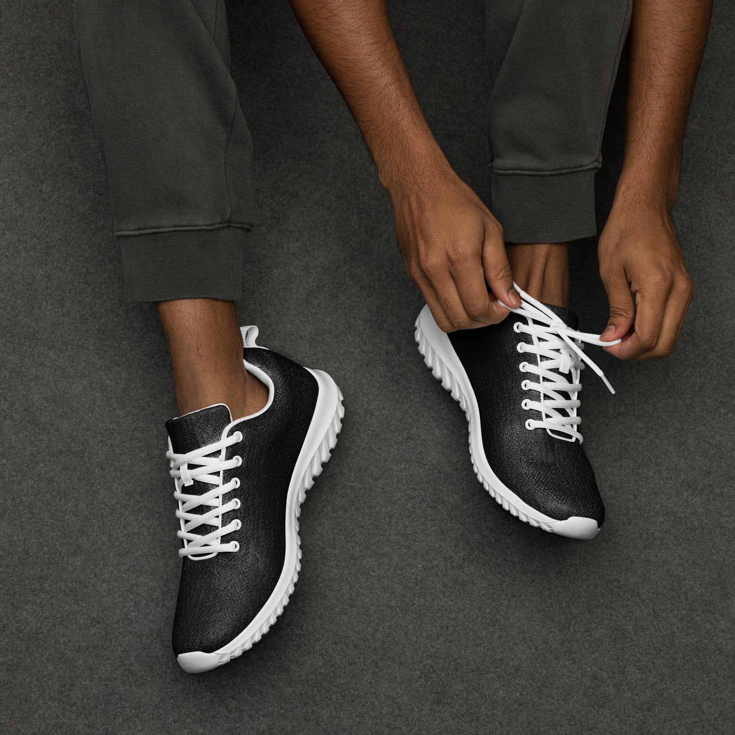 
                  
                    Men’s Black Distressed Athletic Shoes | Footwear for Active Performance
                  
                