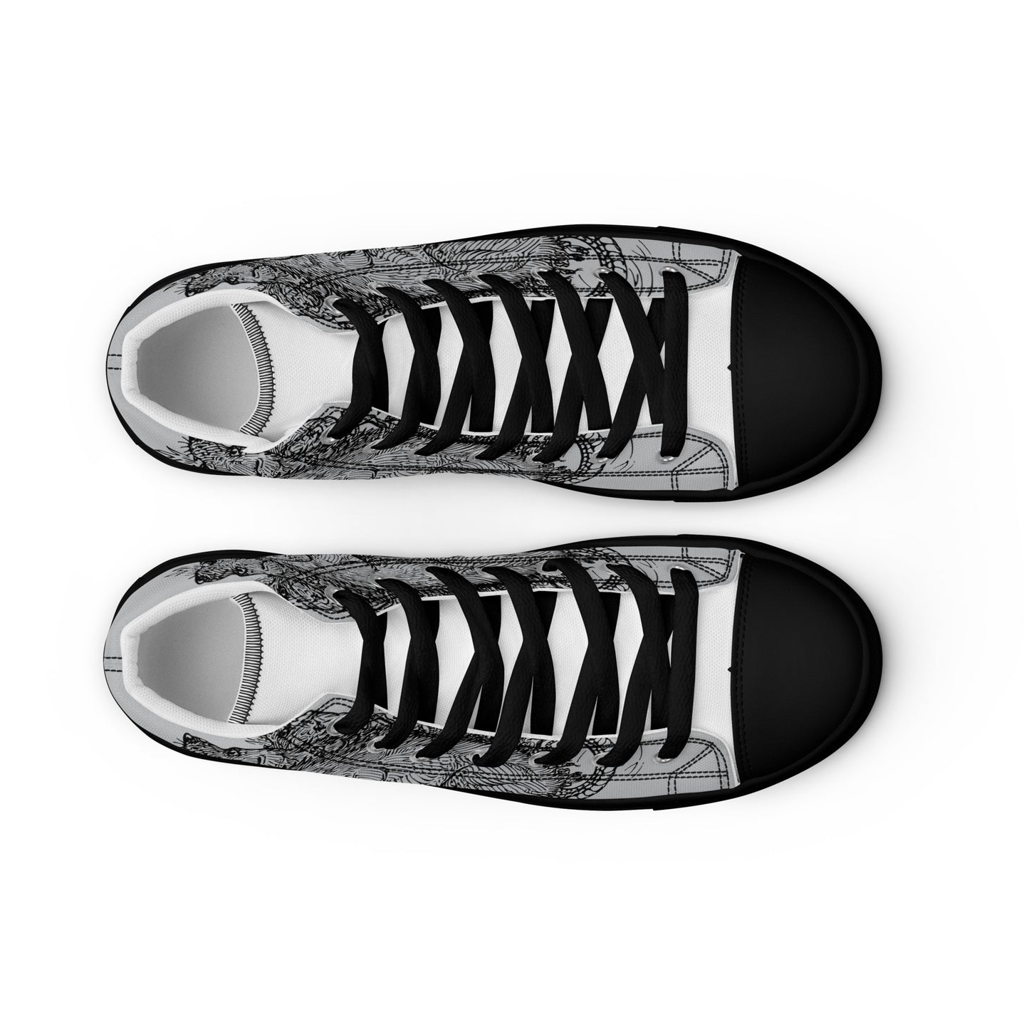 
                  
                    Grey Men’s high top shoes | Mythical Creature
                  
                
