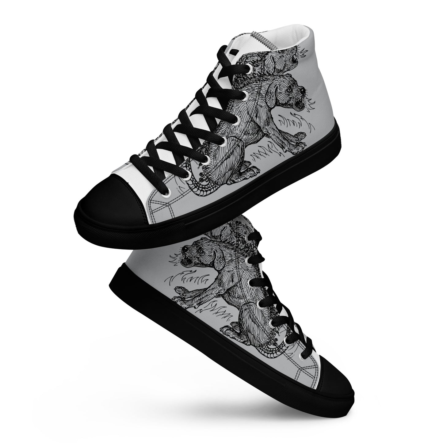 
                  
                    Grey Men’s high top shoes | Mythical Creature
                  
                