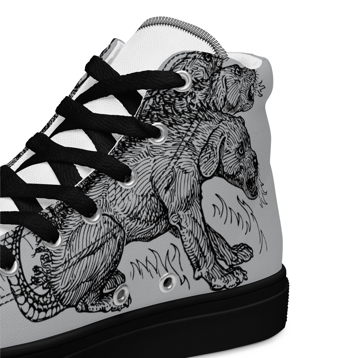 
                  
                    Grey Men’s high top shoes | Mythical Creature
                  
                