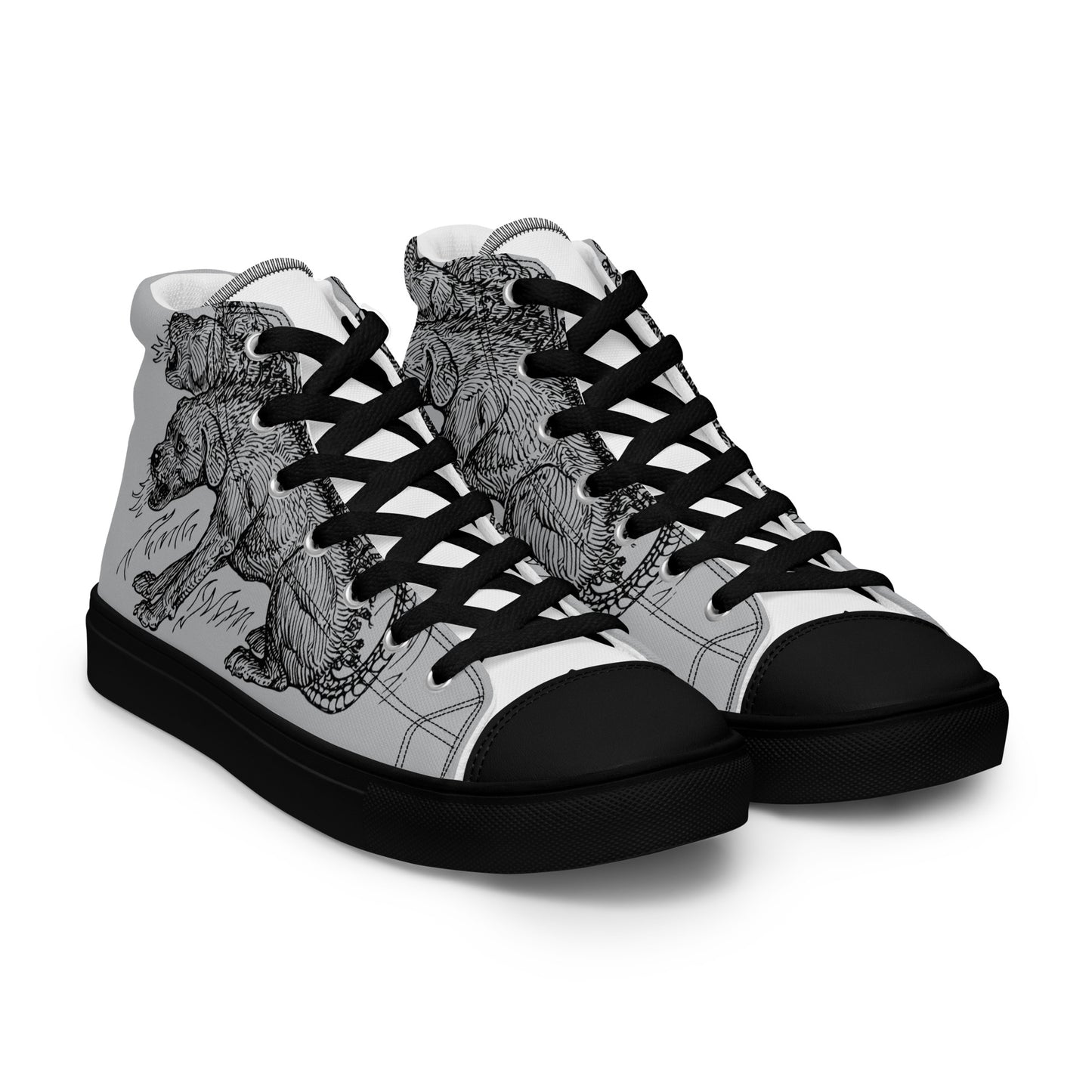 
                  
                    Grey Men’s high top shoes | Mythical Creature
                  
                