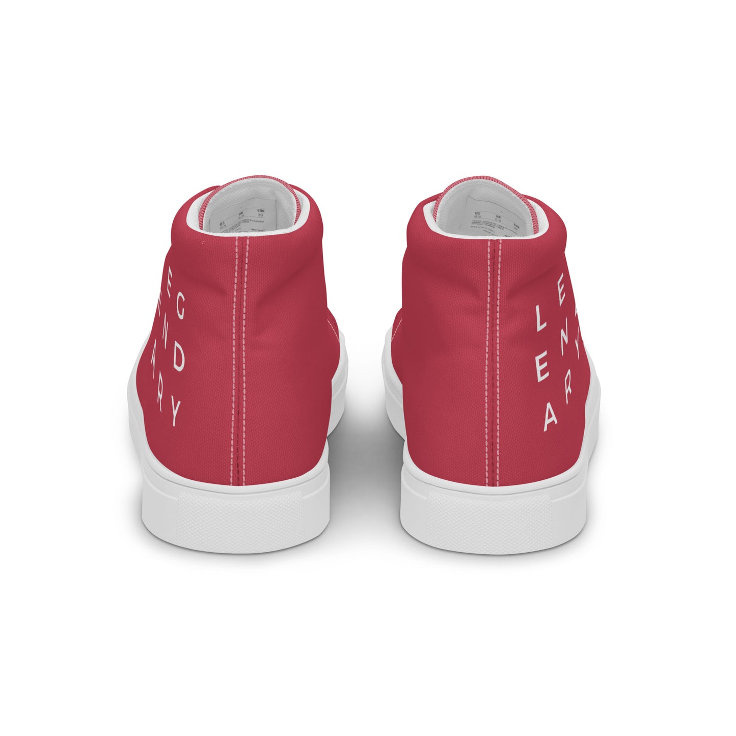 
                  
                    Vibrant Red Men’s high top shoes | LEGENDARY Print
                  
                