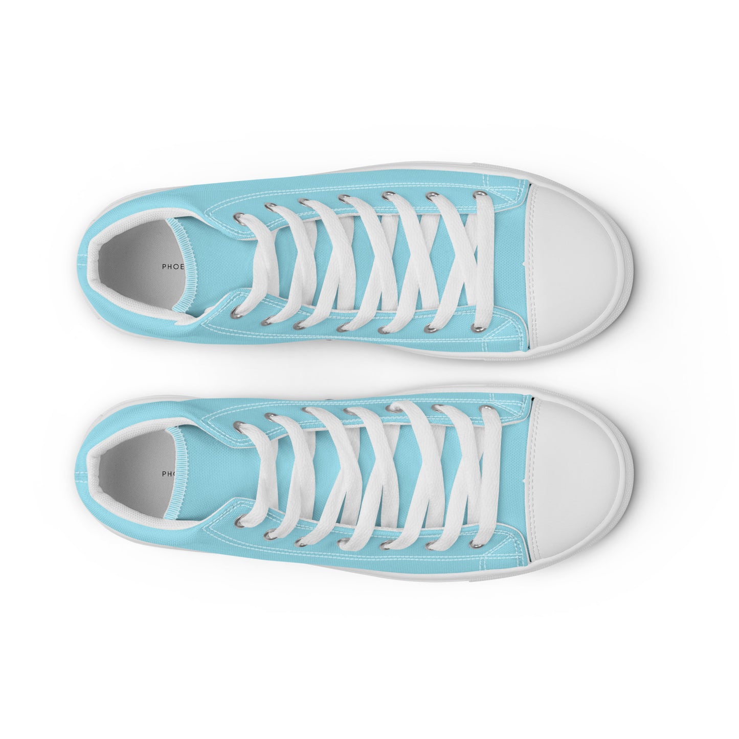
                  
                    Light Blue Men’s High Top Canvas Shoes | Stylish, Comfortable Footwear for Everyday
                  
                