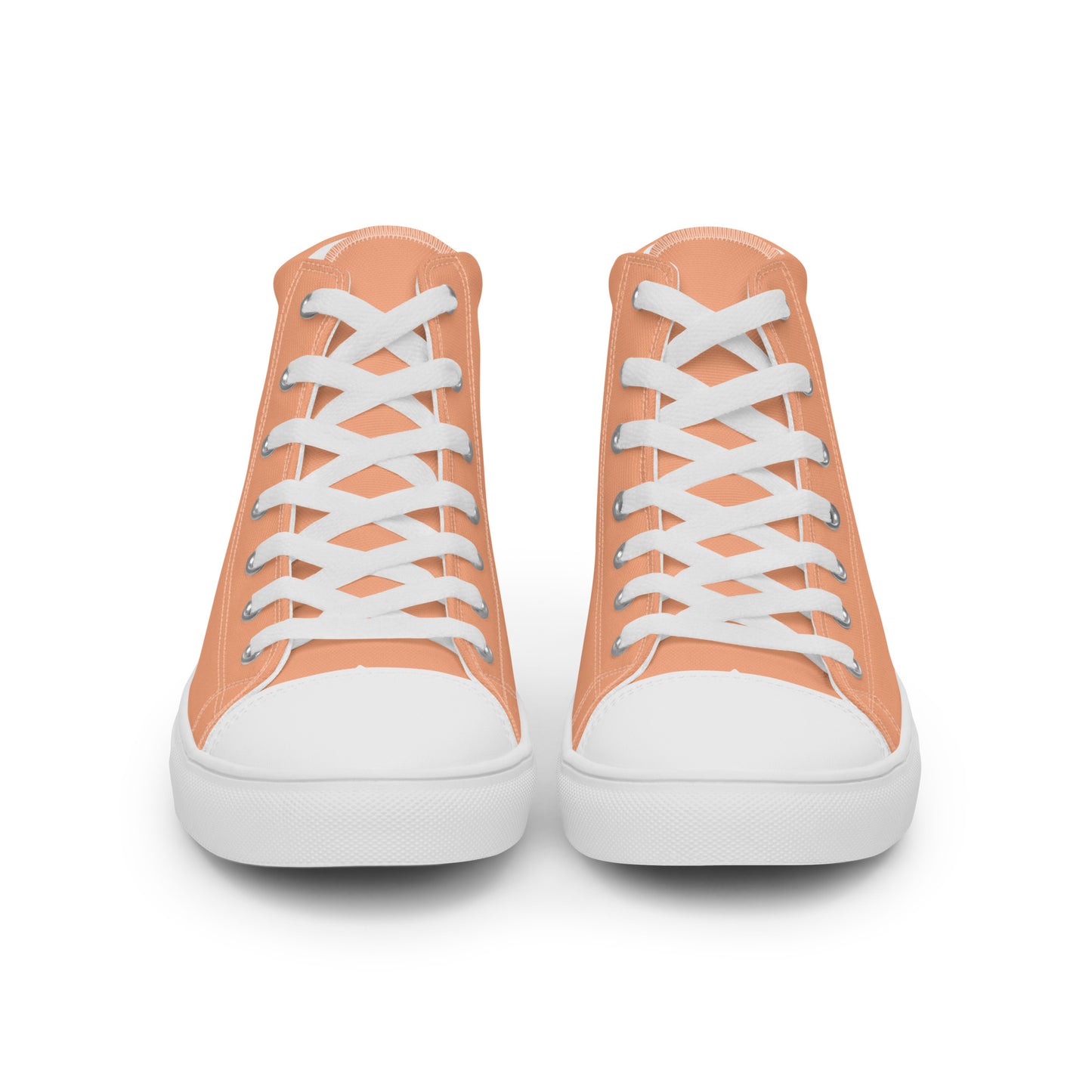 
                  
                    Trendy Peach Men’s High Top Canvas Shoes | with LEGENDARY Print
                  
                